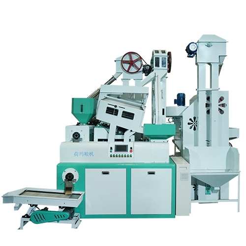 Máquina combinada de beneficiamento de arroz com capacidade de 30 toneladas por dia